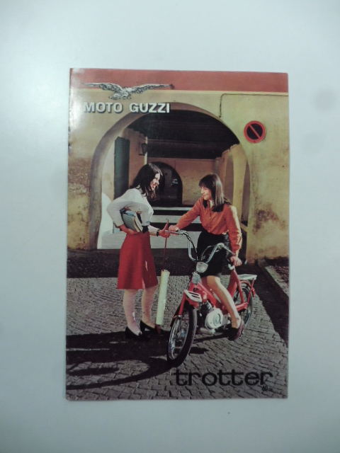 Moto Guzzi - Trotter. Pieghevole pubblicitario